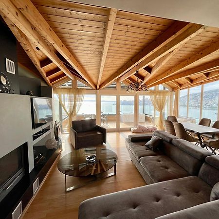 Apartmán Seaview Golden Penthouse Sarandë Exteriér fotografie