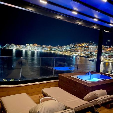 Apartmán Seaview Golden Penthouse Sarandë Exteriér fotografie