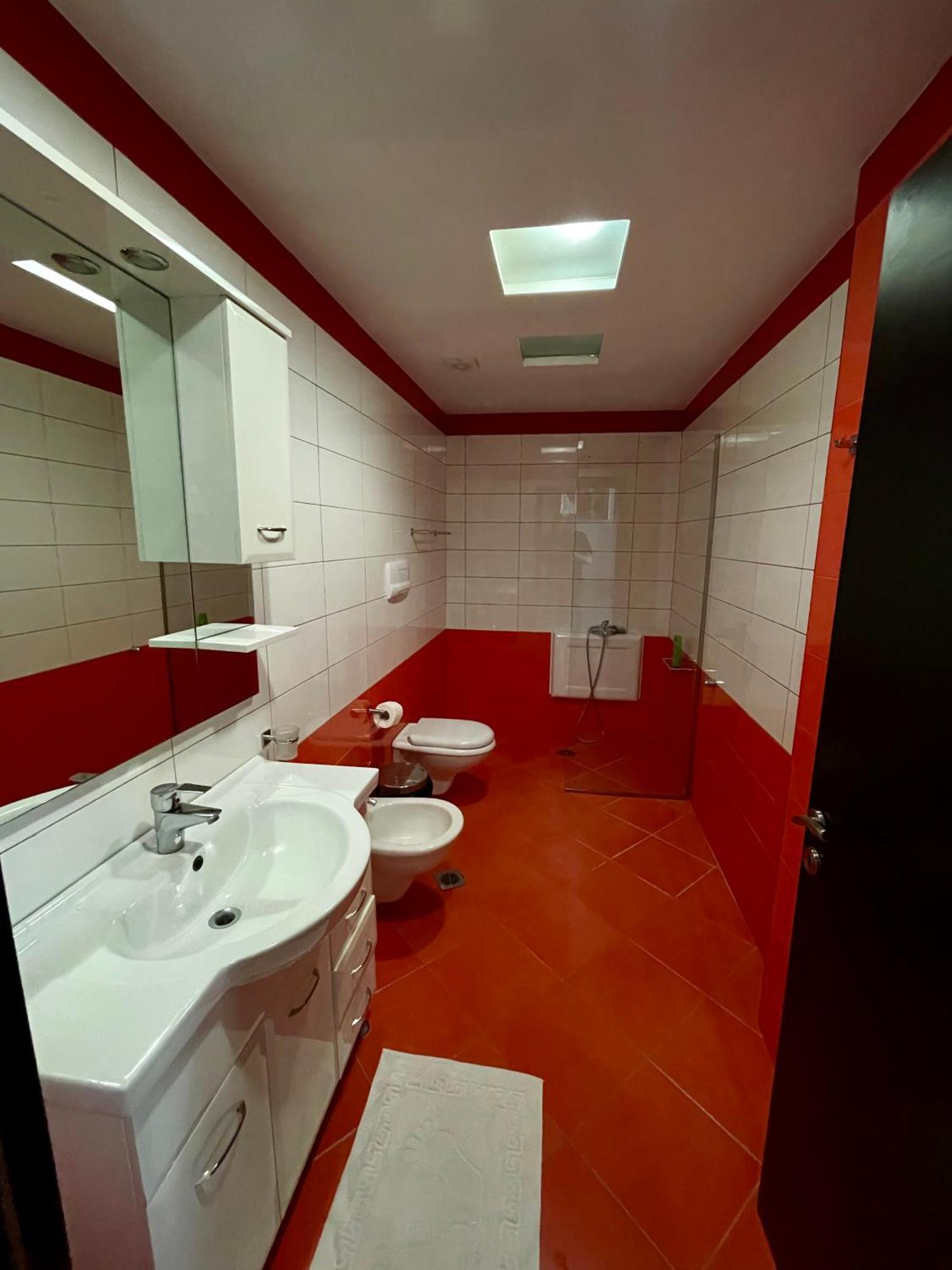 Apartmán Seaview Golden Penthouse Sarandë Exteriér fotografie