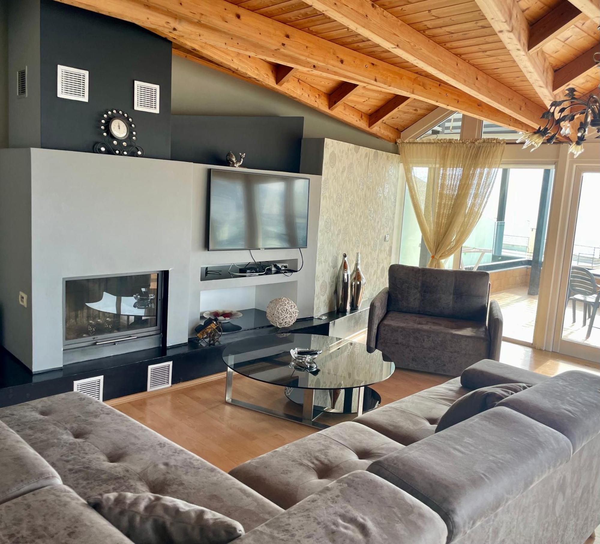 Apartmán Seaview Golden Penthouse Sarandë Exteriér fotografie